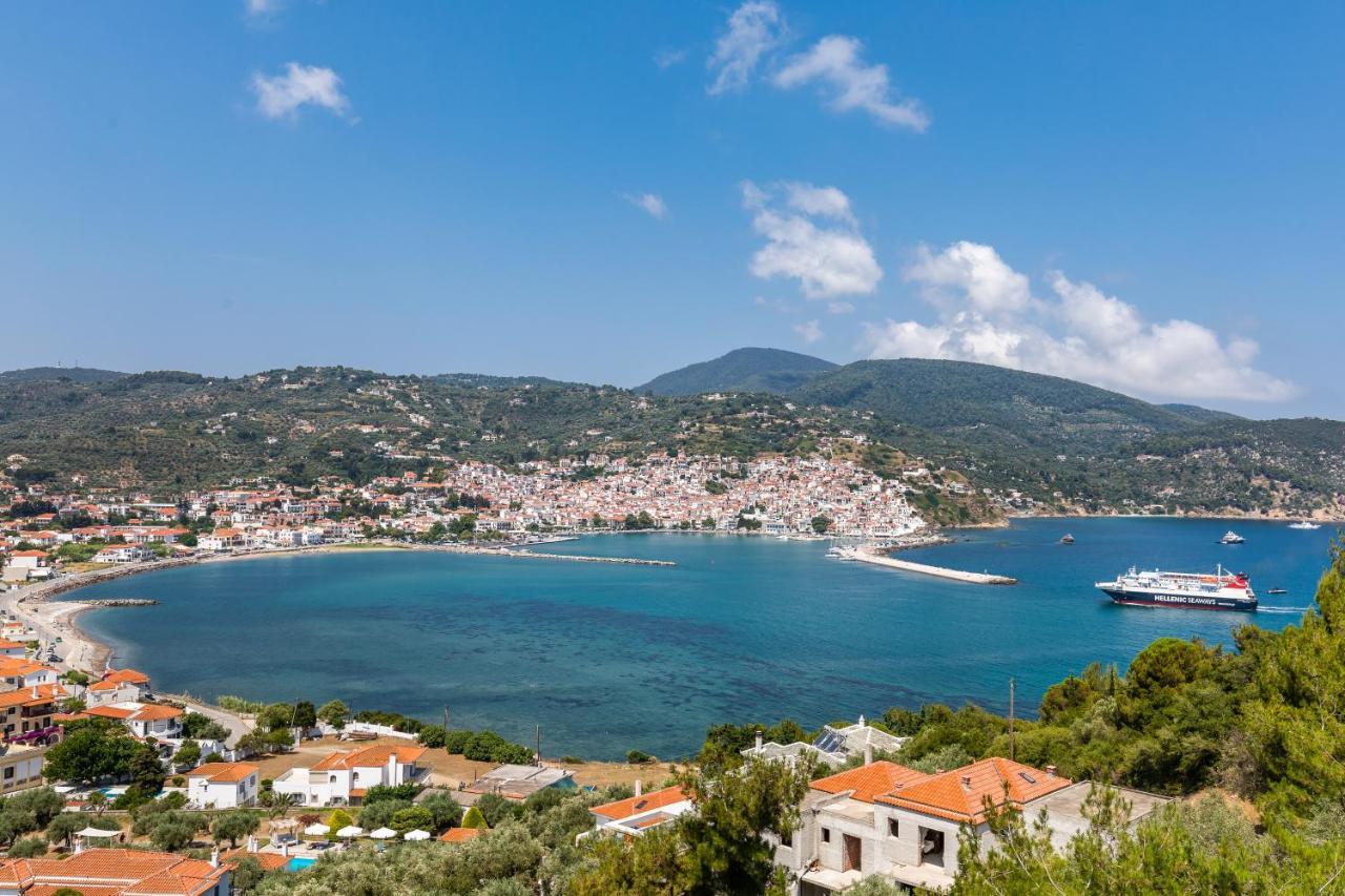 Aegeon Hotel Skopelos Eksteriør billede
