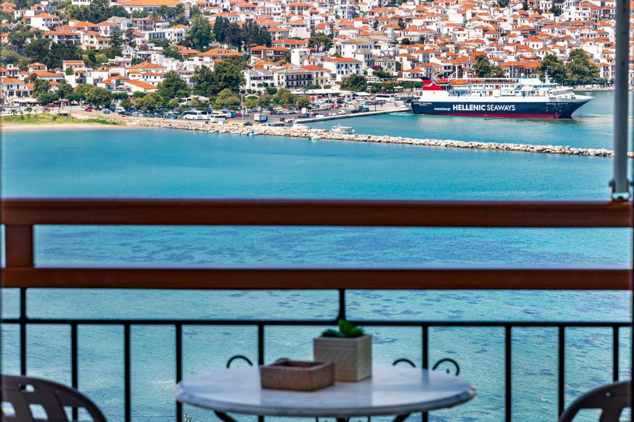 Aegeon Hotel Skopelos Eksteriør billede